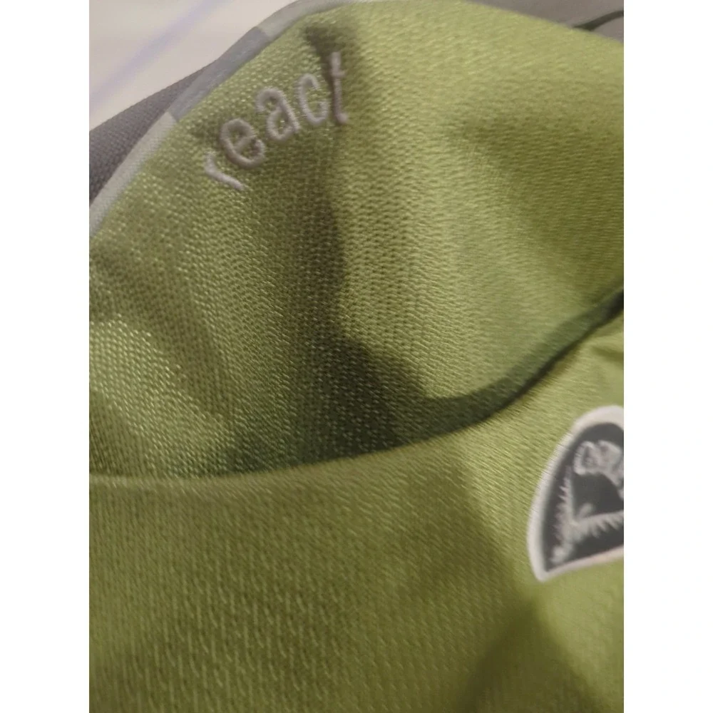 Osprey Hydration Backpack Olive Green Hiking Cycling Daypack No Bladder
